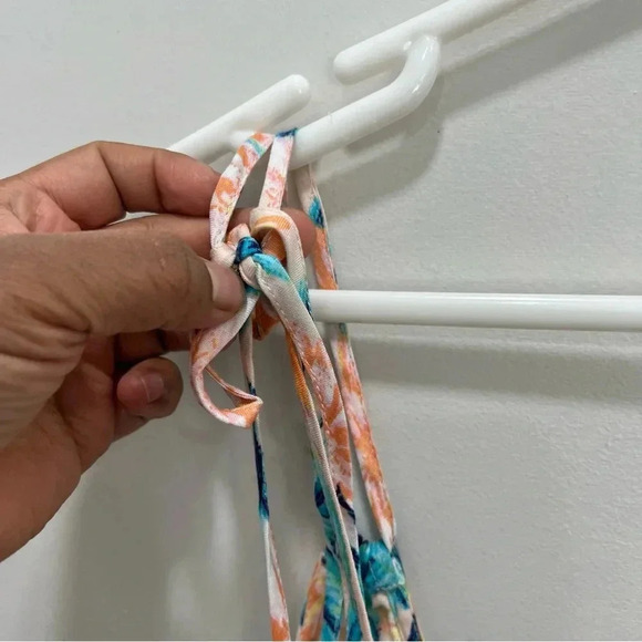 Tori Praver Swimwear Seafoam Cover Up Mini Dress size L - Picture 9 of 12